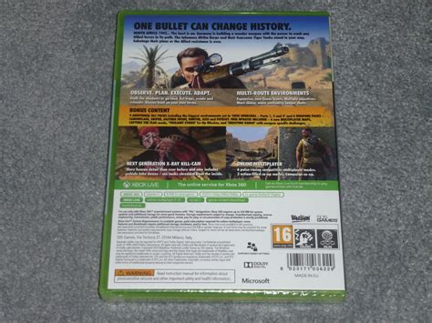 Sniper Elite Iii Ultimate Edition Microsoft Xbox 360 2015 Pal For Sale Online Ebay