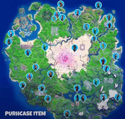 Fortnite Where to Duel Characters, get intel, hire a character and more ...