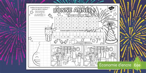 activités préscolaires du réveillon du Nouvel An - Observer