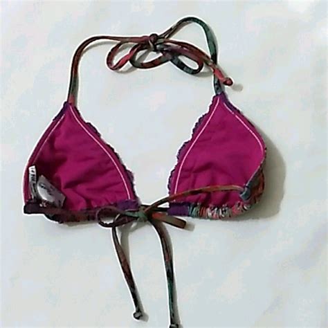 Rare Beach Bunny Rapture Triangle Bikini Top Gem