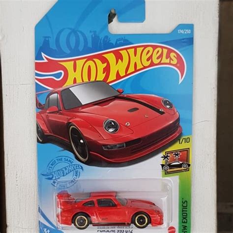 HOT WHEELS PORSCHE Merah 風火輪保時捷 993 GT2 紅色 蝦皮購物