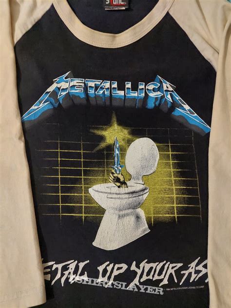 Metallica Metallica Metal Up Your Ass TShirt Or Longsleeve Yael666 S TShirtSlayer