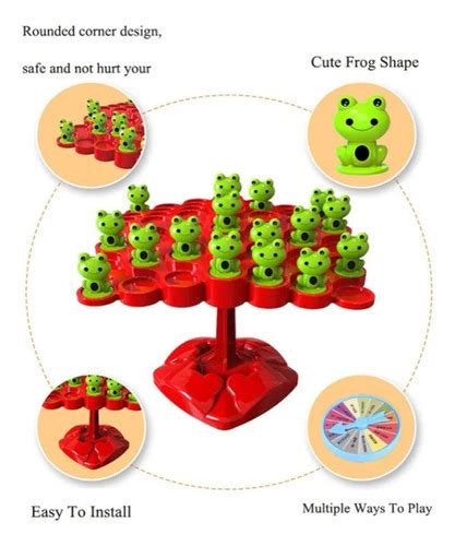 Juego Mesa Educativo Equilibrio Rana Escala Cuotas Sin Inter S