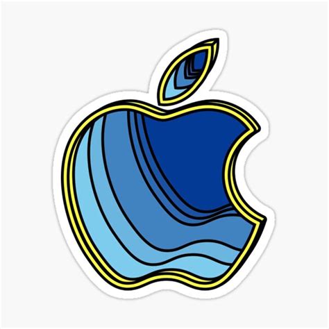 "Apple Logo" Sticker for Sale by GMAN-Ultimate | Redbubble