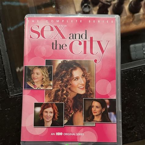 HBO Media Sex And The City The Complete Series Dvd Set Pink Cover