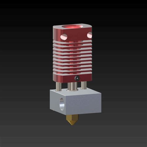 Ender Pro Hot End Model Free D File For Cults