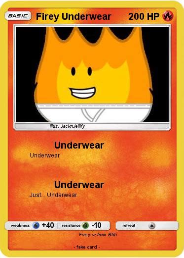 Pokémon Firey Underwear 1 1 Underwear My Pokemon Card