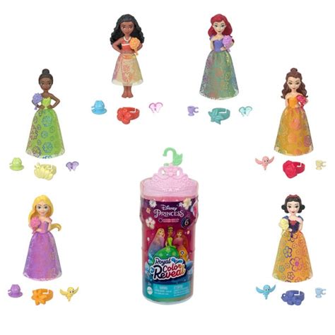 Mini poupée surprise Color Reveal Série 3 Royal Disney Princesses