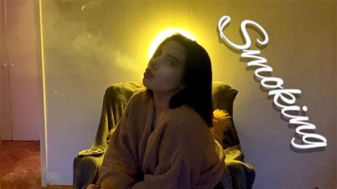 Sexy Alternative Girl Smokes In The Dark Brunette Porn Feat AdeleHandy XHamster