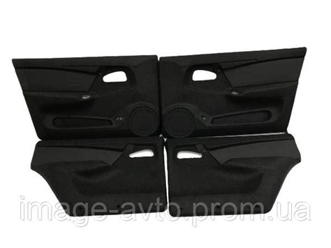 Купить Обивка двери ВАЗ 2109-14 ворс со вставкой ЛЮКС (к-кт 4 шт) ДЭЛ ...