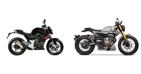Motorrad Vergleich Zündapp ZXN Naked vs FB Mondial HPS i