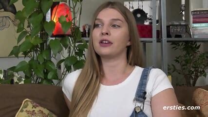 Ersties Sexy Blonde Babe Gets Herself Off