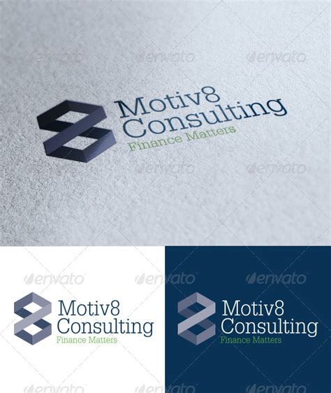 Motiv8 Consulting Logo | GraphicRiver