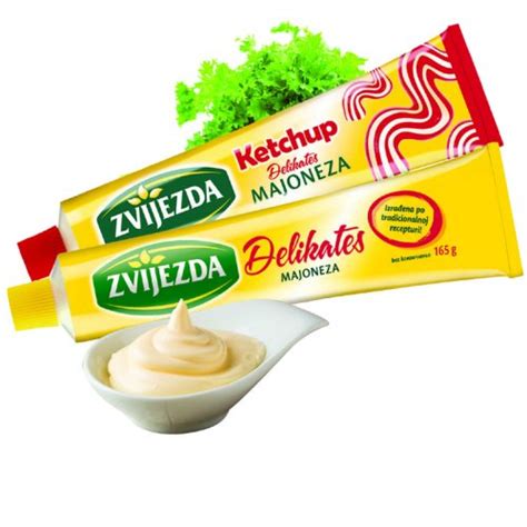 Majoneza Delikates Ili Ketchup I Majoneza Zvijezda 165 G NTL Akcija