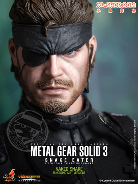 Hot Toys VGM 15 Metal Gear Solid 3 Snake Eater Naked Snake Sneaking Suit Version