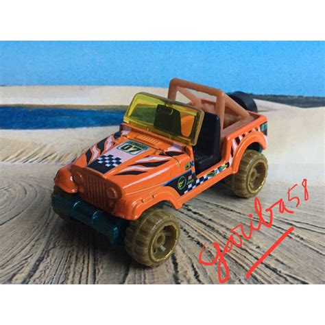 Hot Wheels Jeep Cj Hw Off Road Jungle Rally Treasure Hunt T Hunt Gariba Shopee Brasil