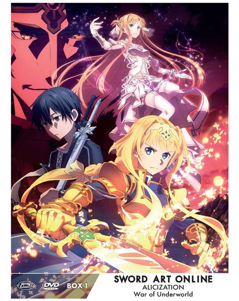 Sword Art Online Alicization War Of Underworld Ltd Box 01 Eps 01 12 3 Blu