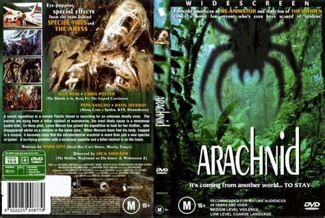 Arachnid 2001 Ws R4 Movie Dvd