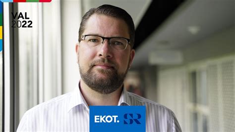 Jimmie Åkesson Sd I Ekots Partiledarutfrågning 15 Augusti 2022 Val