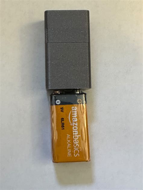 Single 9v Battery Case By Scottrouse Download Free Stl Model