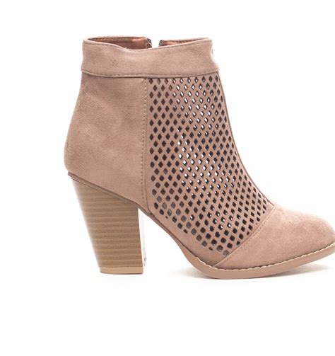 Soho Shoes Women S Laser Cut Casual Ankle Bootie Boots Walmart