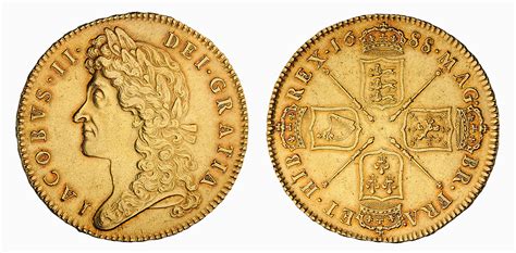 James Ii Five Guineas 1688