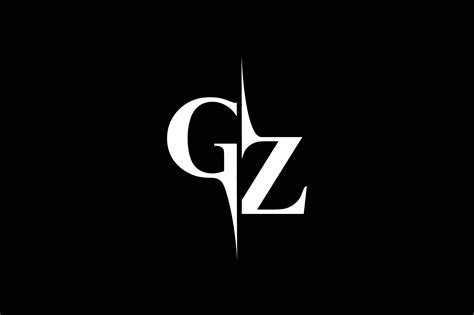 GZ Monogram Logo V5 By Vectorseller | TheHungryJPEG 