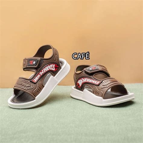 Sandália papete infantil e bebê sandália menino hot wheels velcro Shopee Brasil