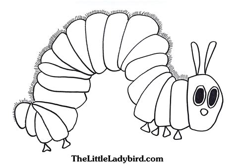 The Hungry Caterpillar Colouring Pages at Coloring Page