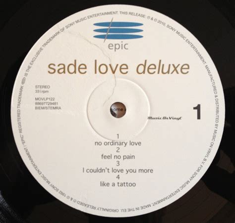 Sade - Love Deluxe - Vinyl Pussycat Records