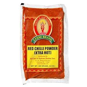 Amazon Laxmi Brand Extra Hot Chilli Powder G Grocery Gourmet Food