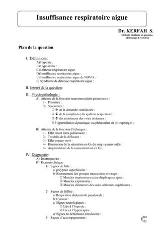 Insuffisance Respiratoire Aigue Pdf