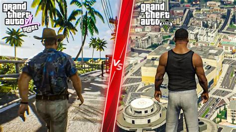 Gta Vs Gta Gta Mode Vs Gta Graphics Comparison Attention To