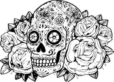 20+ Free Printable Sugar Skull Coloring Pages - EverFreeColoring.com