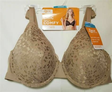 Warners Underwire Bra Lace Escape Contour No Itch Floral Lace Design Rf3341a Ebay