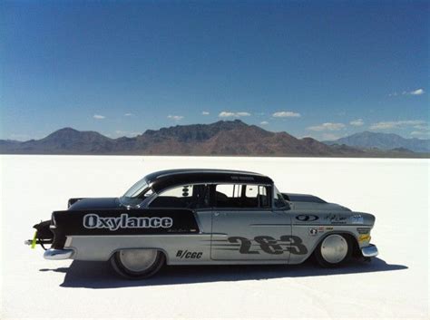 55 Chevy Worlds Fastest Stock Body Tri 5 20278 Mph