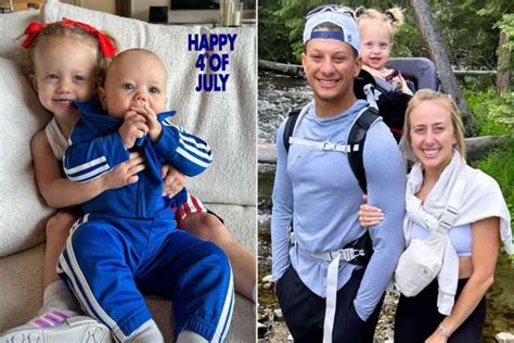Brittany and Patrick Mahomes Kids Giggle in Sweet Photos from First