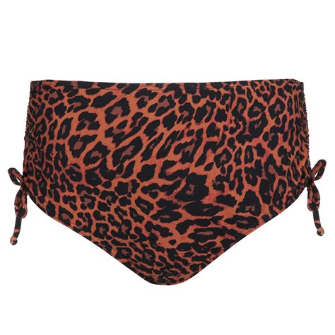 PrimaDonna Swim Holiday Hohe Verstellbare Bikini Hose Sunny Chocolate Annadiva