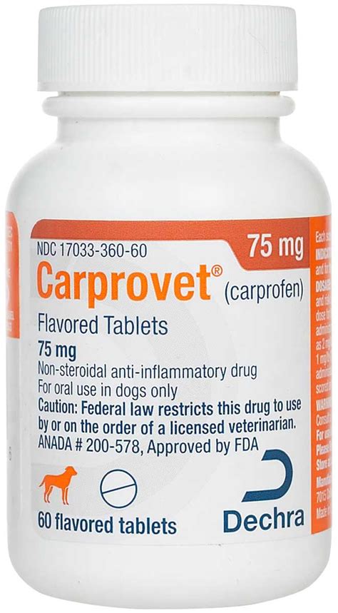 Valley Vet - Carprovet Carprofen (compares to Rimadyl) Dechra ...