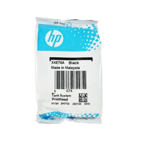 Genuine HP X4E75A Black Inktank Printhead Smart Tank/Plus 500 510 530 ...