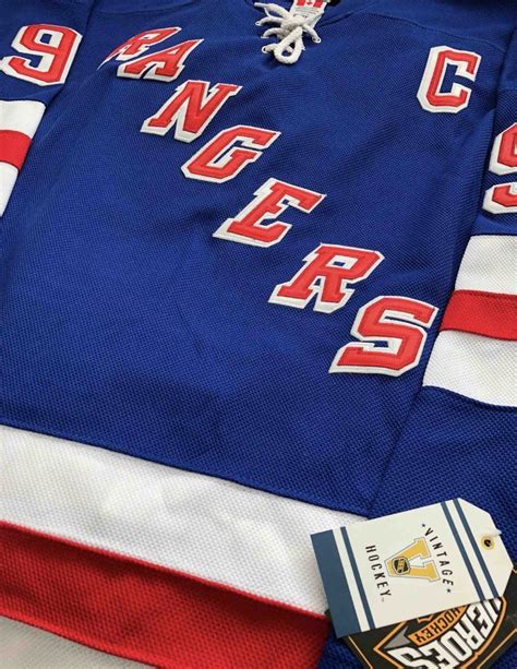 Wayne Gretzky New York Rangers Throwback