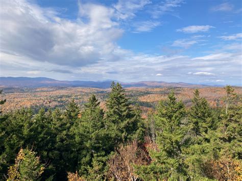 Mount Olga Fire Tower Trail Tangled Up In Blue