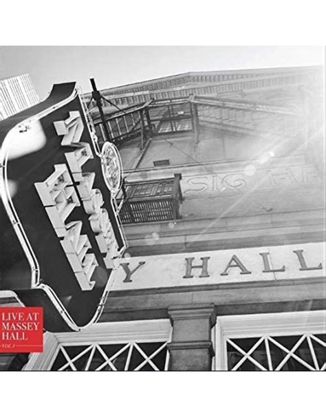 Various Live At Massey Hall Vol 1 Vinyl Pop Music