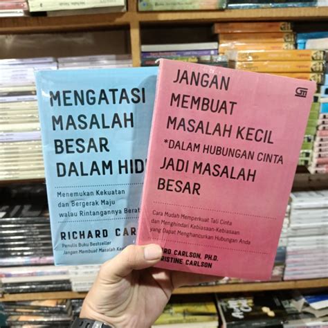 Jual Paket 2 Buku Mengatasi Masalah Besar Dalam Hidup Jangan Membuat