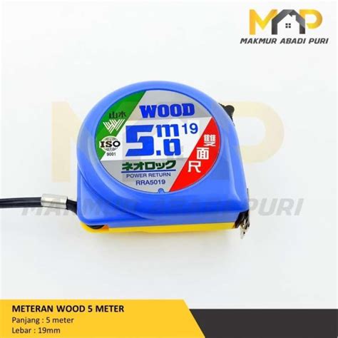 promo meteran wood  meter alat pengukur panjang  meter diskon