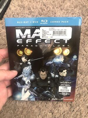 Mass Effect Paragon Lost Blu Ray Dvd With Slip Cover Brand New