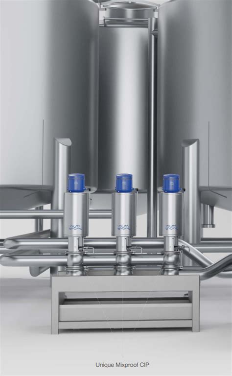 Alfa Laval Unique Mixproof Cip En Process Voor Betrouwbare