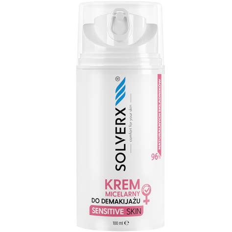 Solverx Sensitive Skin Krem Do Demakija U Ml Hebe Pl