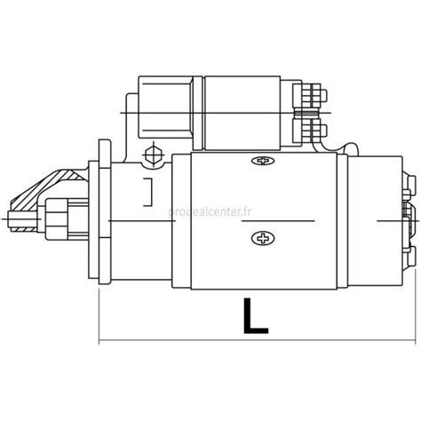 Démarreur 12v 2 2 kw pour Ford Dexta Prodealcenter