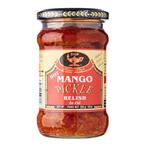 Deep Hot Mango Pickle Green Earth Foods